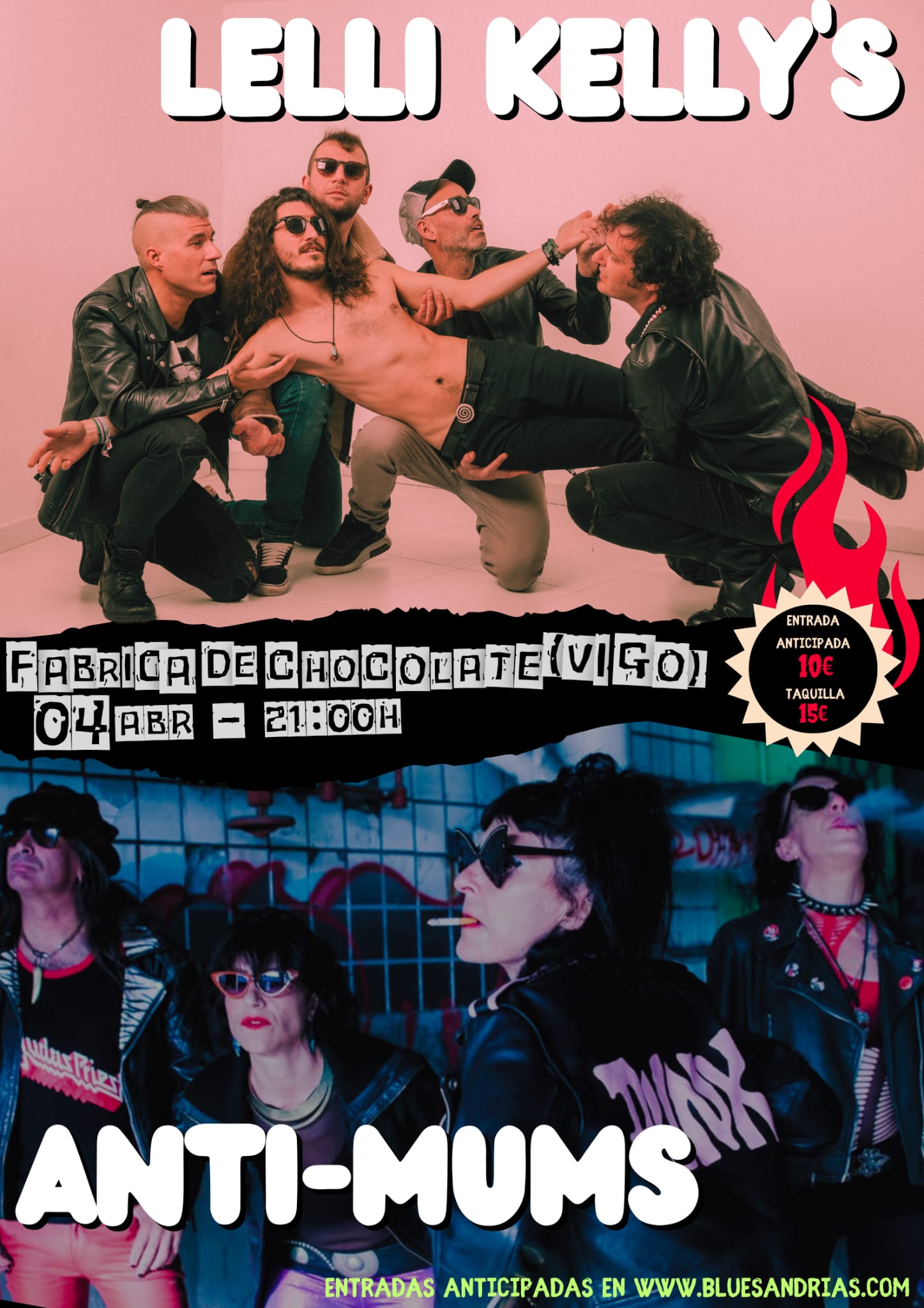LELLI KELLY`S + ANTI- MUMS en La Fabrica de Chocolate Club